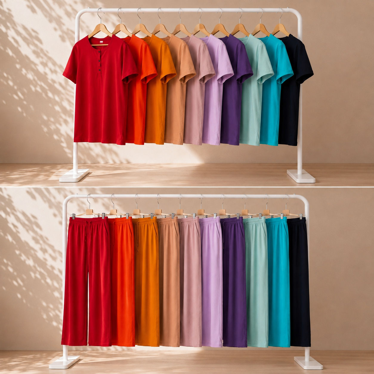 ست تیشرت و شلوار راحتی زنانه برند H&M