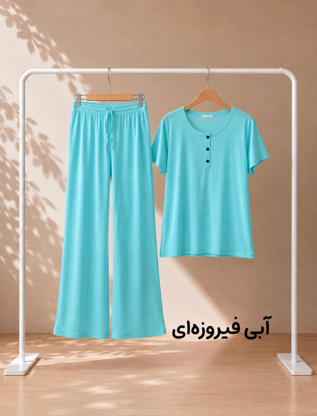 ست تیشرت و شلوار راحتی زنانه برند H&M
